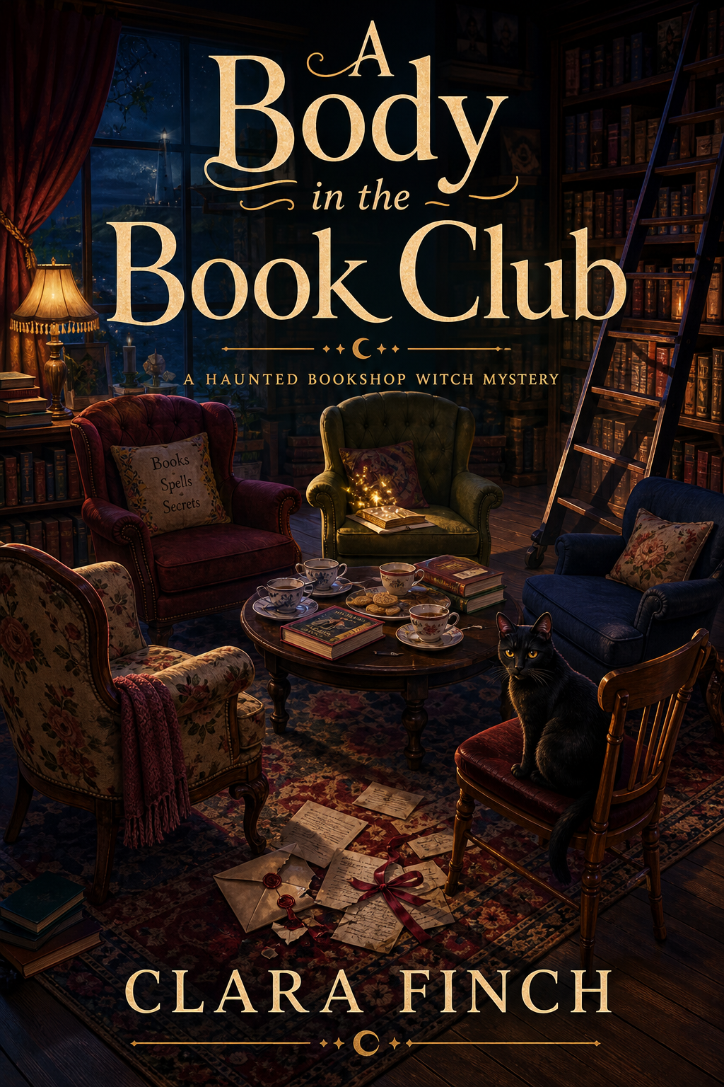 A Body in the Book Club by Clara Finch book cover